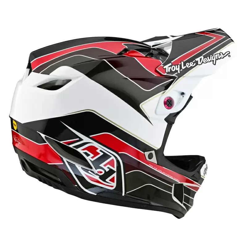 Casco MTB D4 POLYACRYLITE BLOCK Rosso Taglia XL (60-61cm) #6