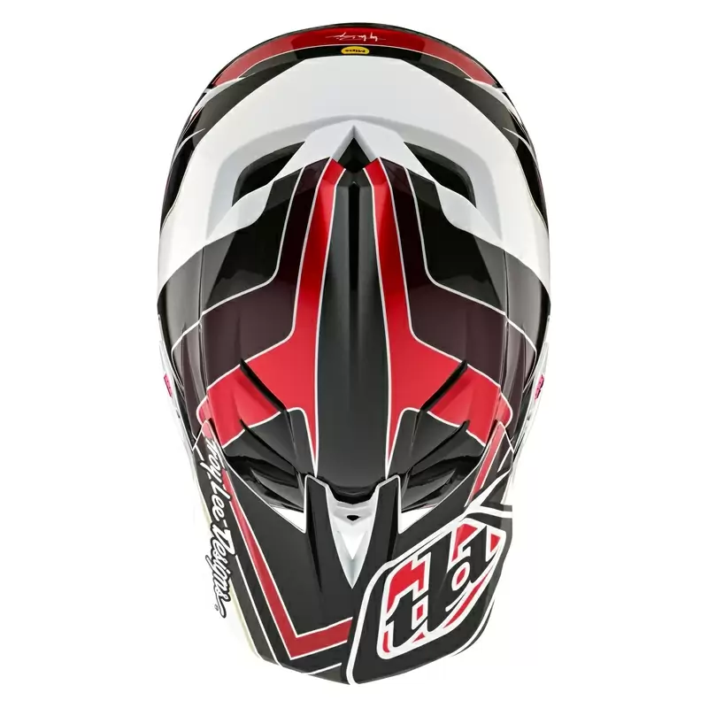 Casco MTB D4 POLYACRYLITE BLOCK Rosso Taglia M (57-58cm) #7