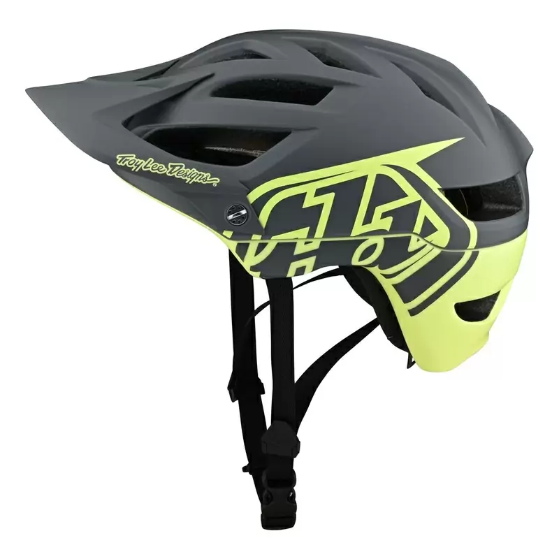 MTB A1 mips clássico Tecnologia ventilada e protetora MIPS® Amarelo/cinza tamanho XS #1