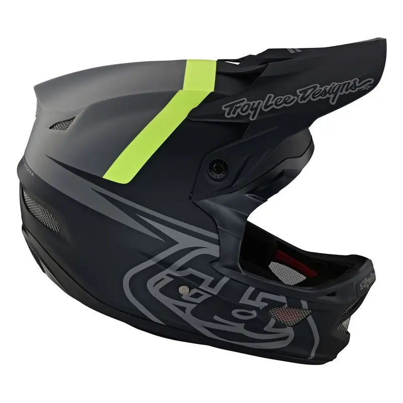 Casco MTB D3 FIBERLITE SLANT in fibra di vetro e ultra ventilato grigio Taglia M #11