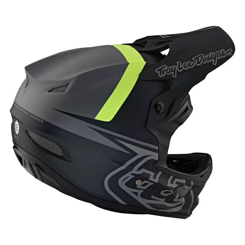 Casco MTB D3 FIBERLITE SLANT in fibra di vetro e ultra ventilato grigio Taglia XL #9