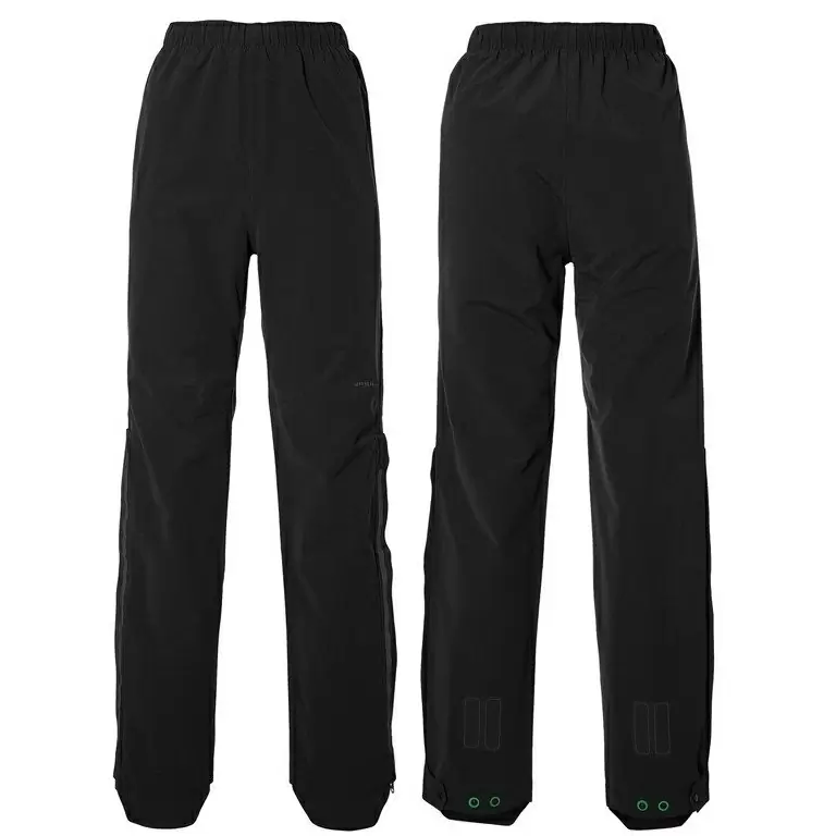 Pantaloni Antipioggia Donna Mosse Nero Taglia XS #1