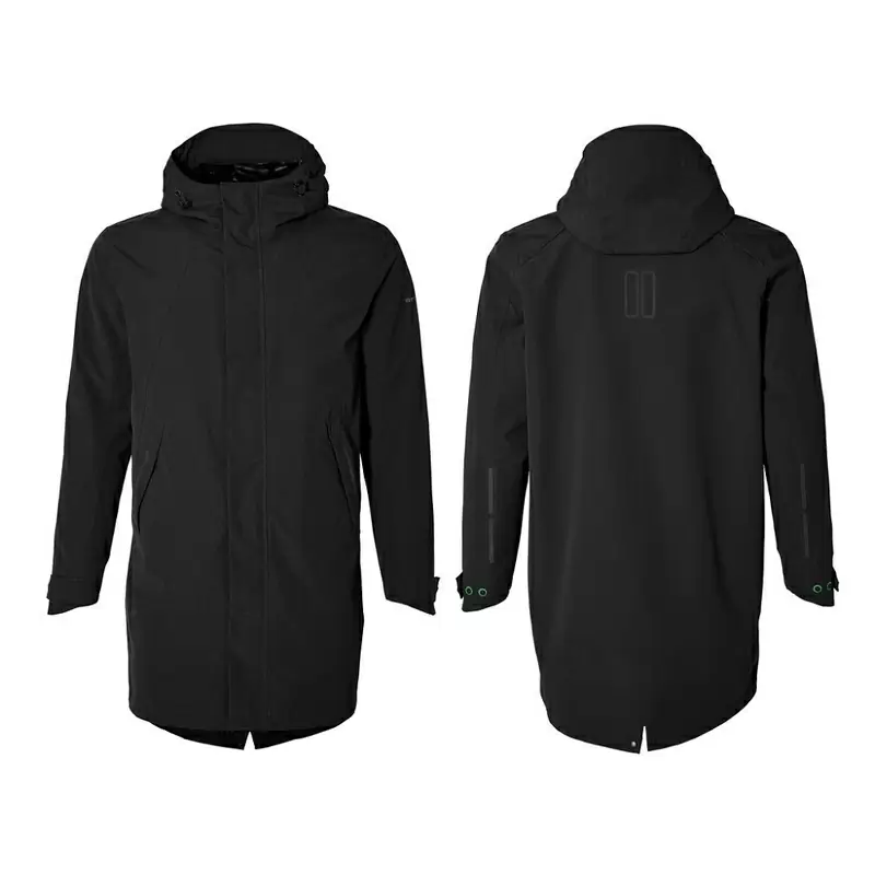 Parka Antipioggia Mosse Nero Taglia S #1