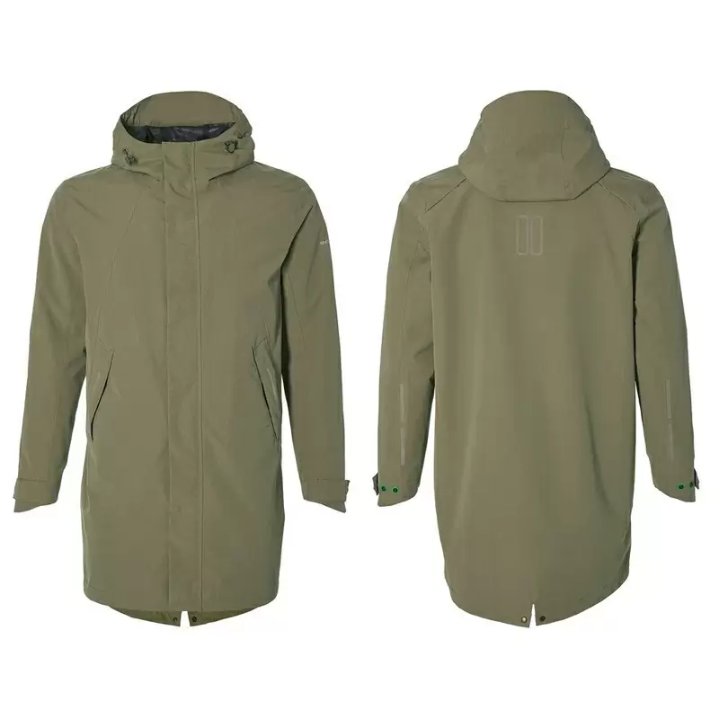 Parka Antipioggia Mosse Verde Taglia S #2