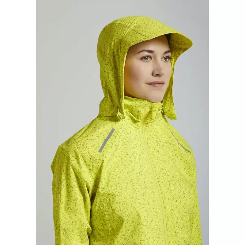 Skane Women's Rain Jacket Yellow Size S #5