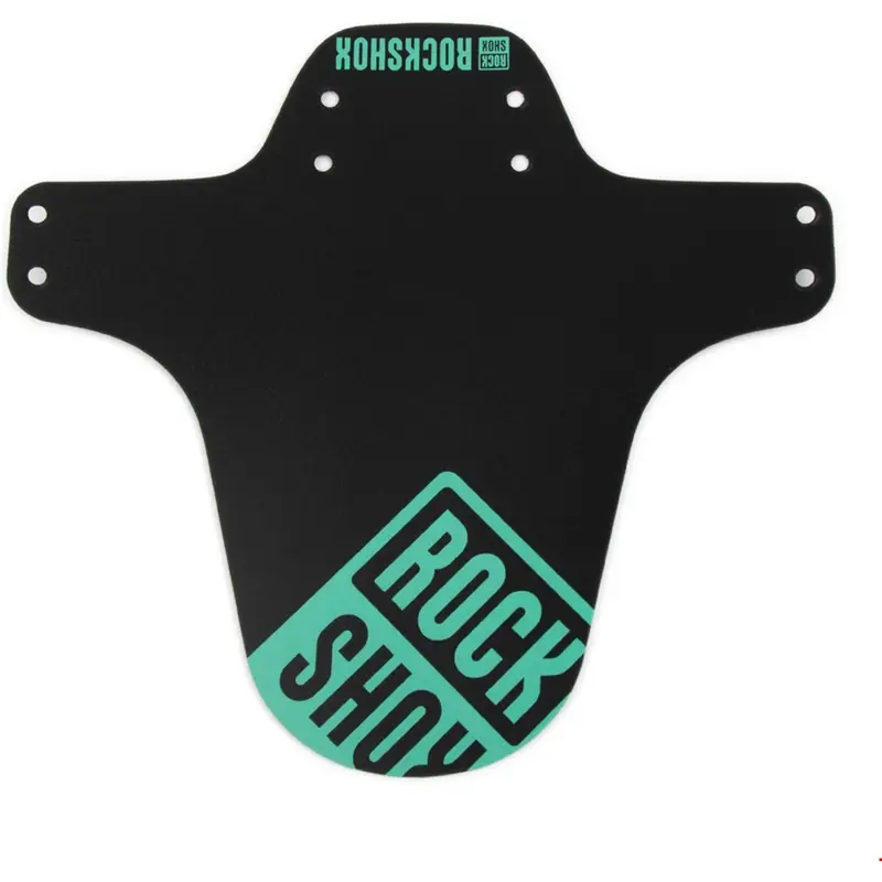 Vorderer Schutzblech MTB Universal 00.4318.020.013 schwarz/seafoamgreen Druck - image