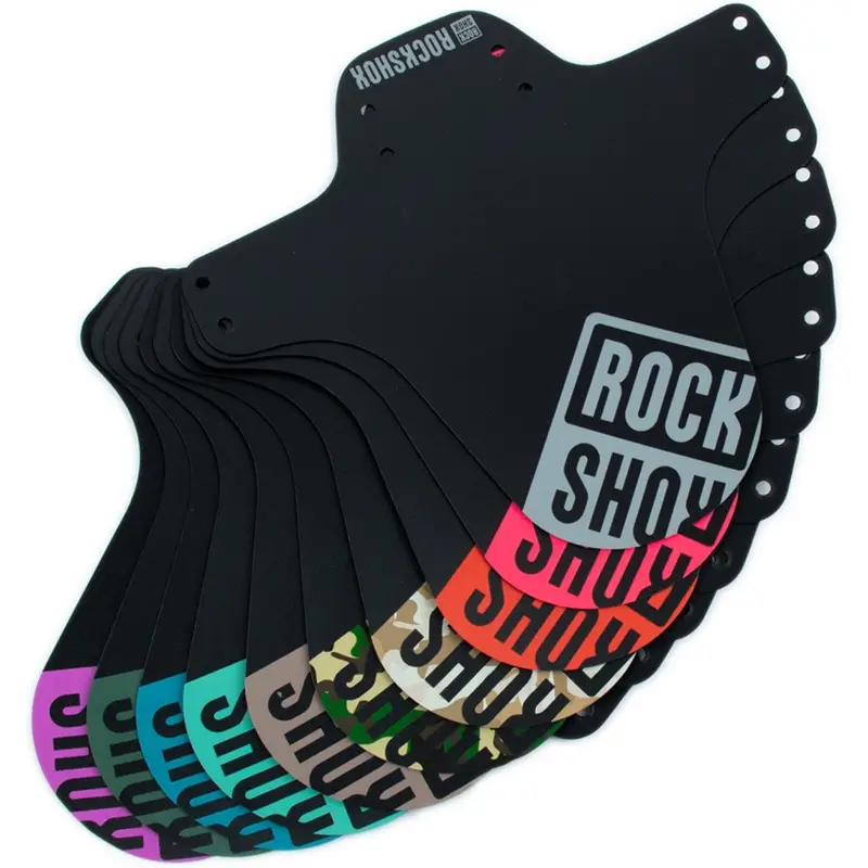 Para-lama Dianteiro MTB Universal 00.4318.020.018 preto/cinza massa de vidraceiro impresso #2