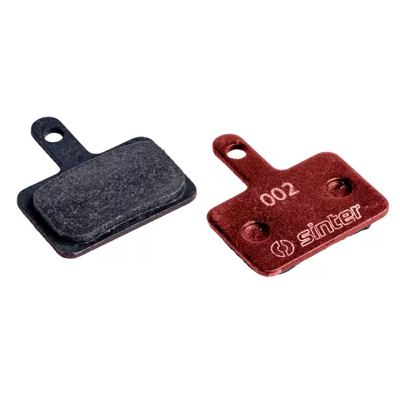 Pair of stages for red organic disc brakes MTB standard for Shimano B 73-002-041-0 - image