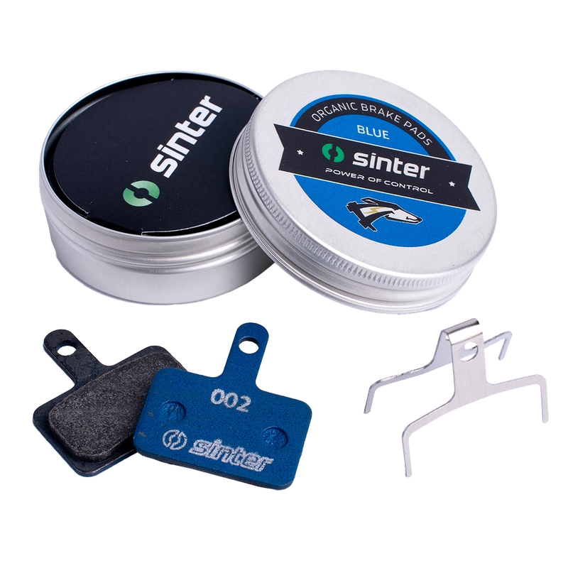 Pair of Blu E-Bike organic brake pads for Shimano B 73-002-034-7