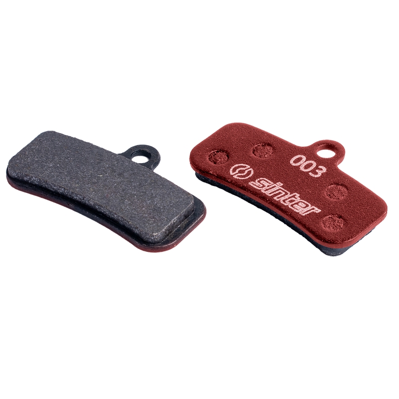 Paar Stufen für rote organische Scheibenbremsen MTB-Standard für Shimano D 73-003-041-0