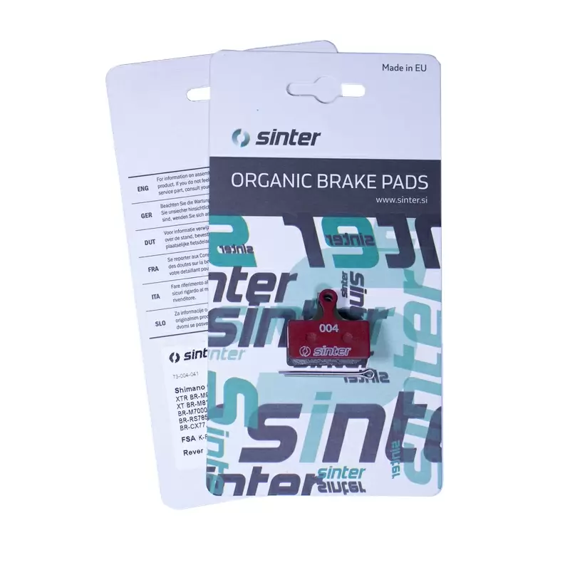Paar Stufen für rote Bio-Scheibenbremsen MTB-Standard für Shimano G 73-004-041-0 #2