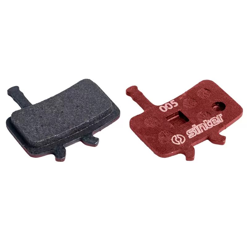 Coppia Pastiglie Per Freni A Disco Organiche Rosso MTB Standard Per Avid 73-005-041-0 - image