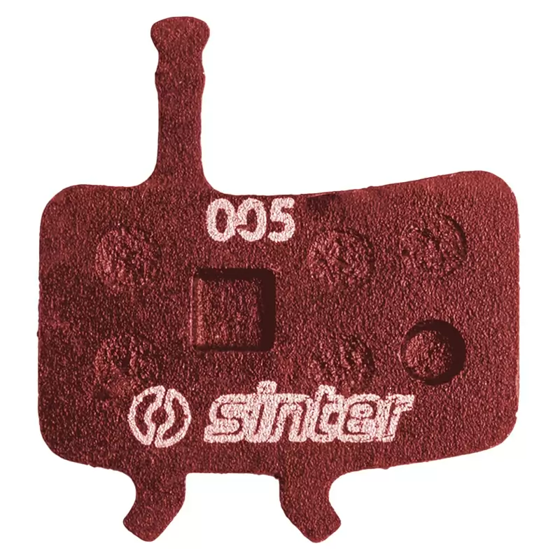 Coppia Pastiglie Per Freni A Disco Organiche Rosso MTB Standard Per Avid 73-005-041-0 #1