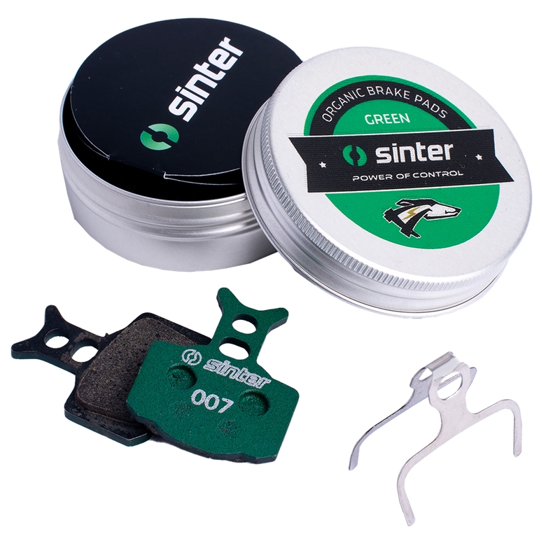 Coppia Pastiglie Per Freni A Disco Organiche Verde MTB Race Per Formula 73-007-063-7