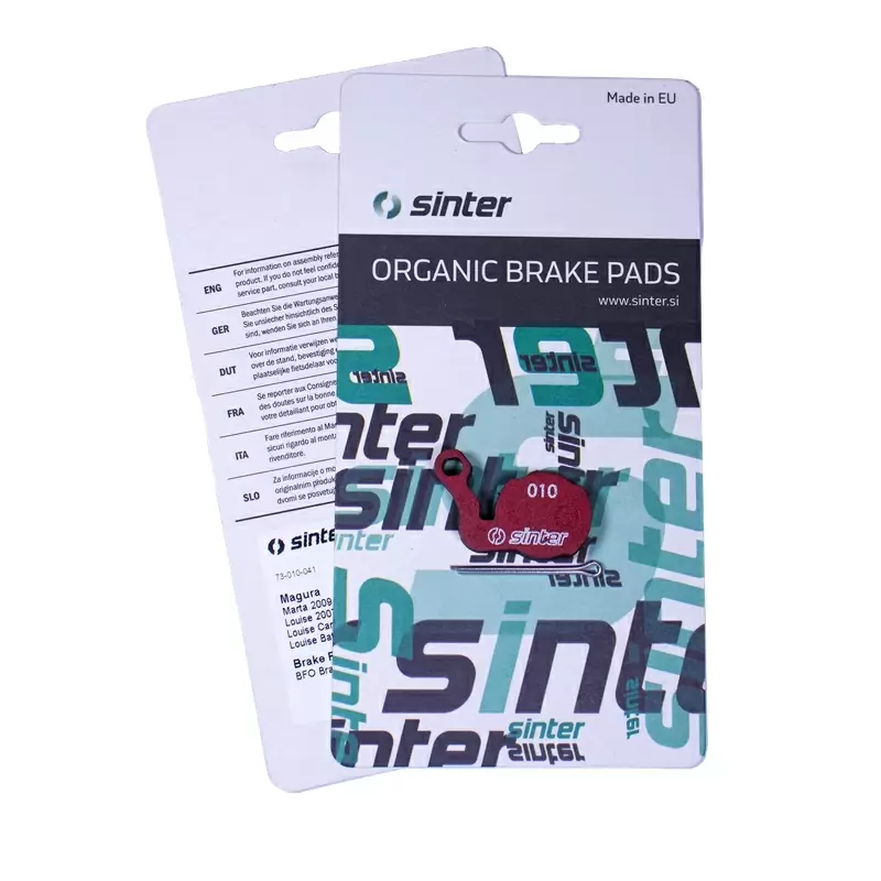 Paar Stufen für rote organische Scheibenbremsen MTB Standard für Magura 73-010-041-0 #2