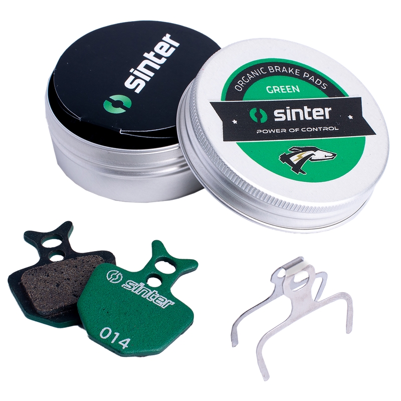 Coppia Pastiglie Per Freni A Disco Organiche Verde MTB Race Per Formula 73-014-063-7