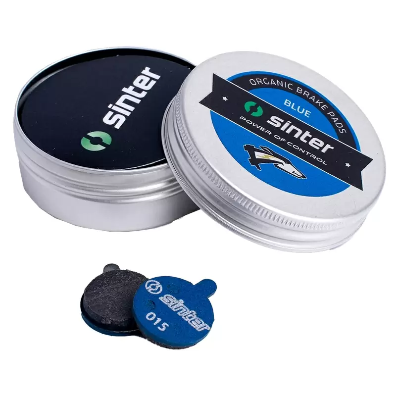 Coppia Pastiglie Per Freni A Disco Organiche Blu E-Bike Per Zoom 73-015-034-7 - image