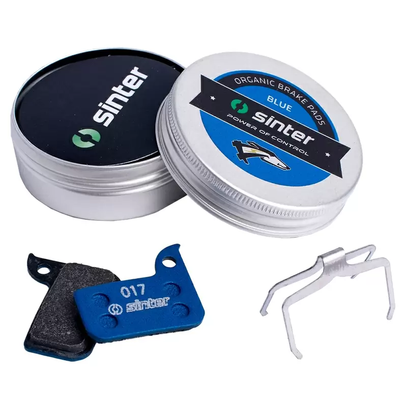 Paire de plaquettes de frein organiques Blu E-Bike pour Sram Road 73-017-034-7 - image