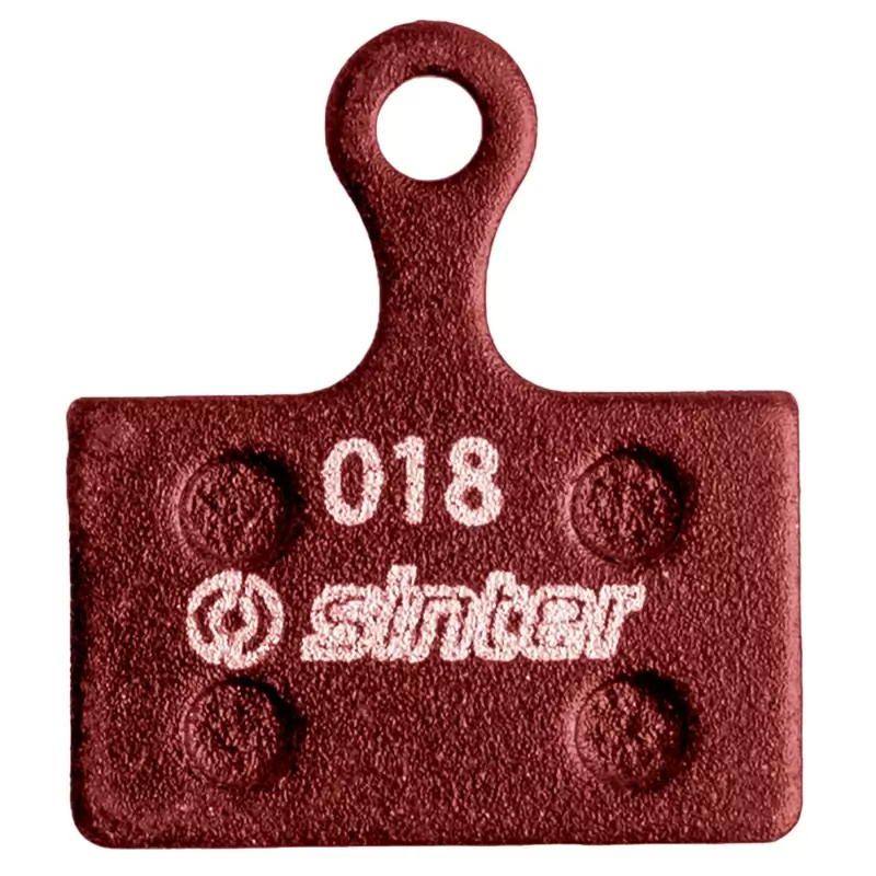 Coppia Pastiglie Per Freni A Disco Organiche Rosso MTB Standard Per Shimano K 73-018-041-0 #1