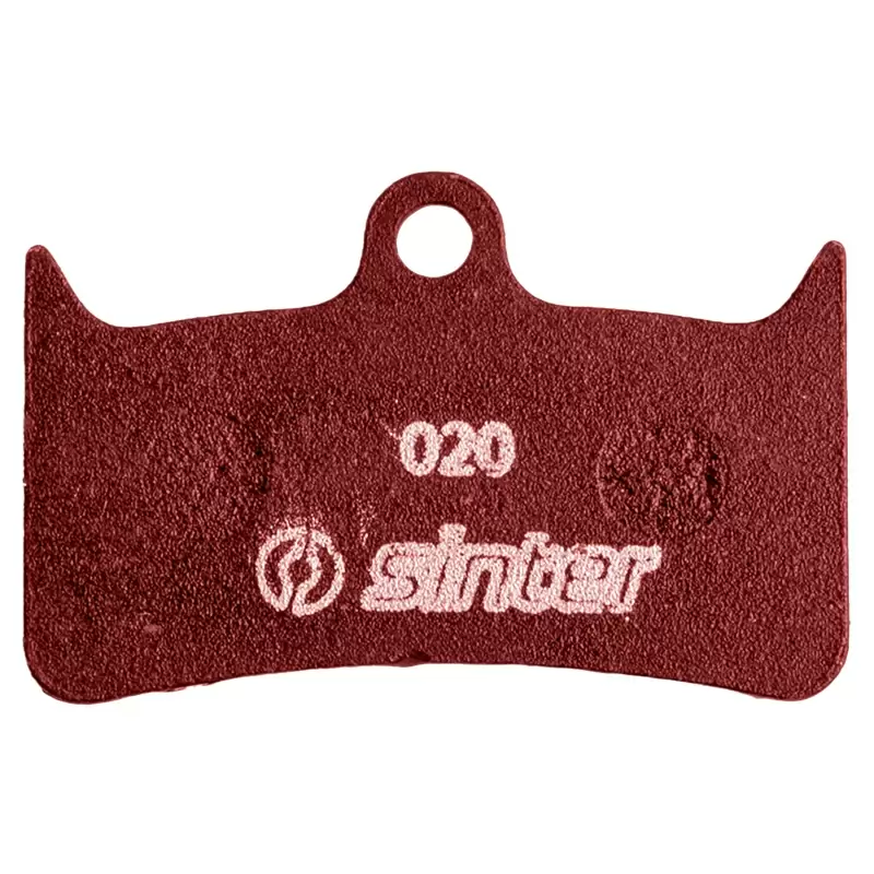 Paire d'étapes pour les freins à disque organique rouge Standard MTB pour l'espoir 73-020-041-0 #1