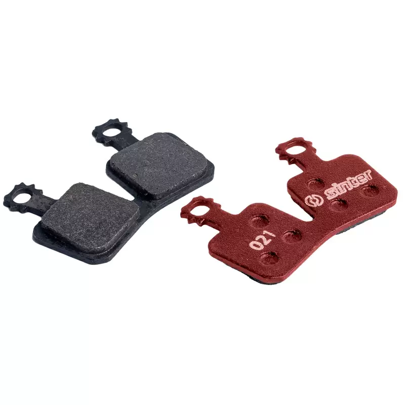 Coppia Pastiglie Per Freni A Disco Organiche Rosso MTB Standard Per Magura 73-021-041-0 - image