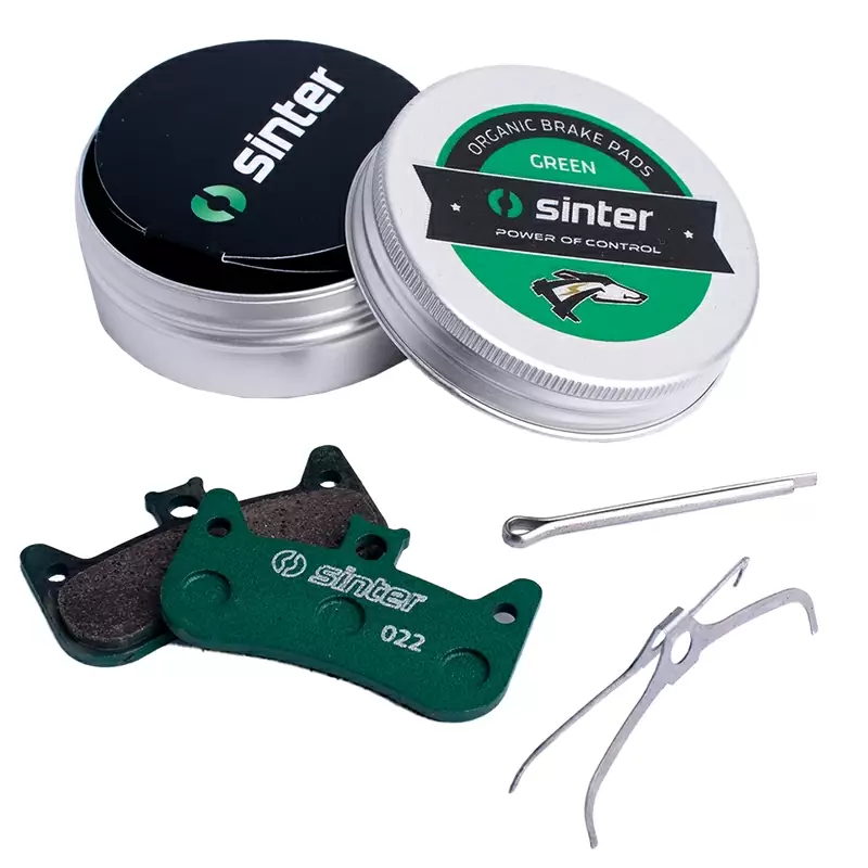 Par de frenos de disco orgánicos de MTB Race Green para Fórmula 73-022-063-7 - image