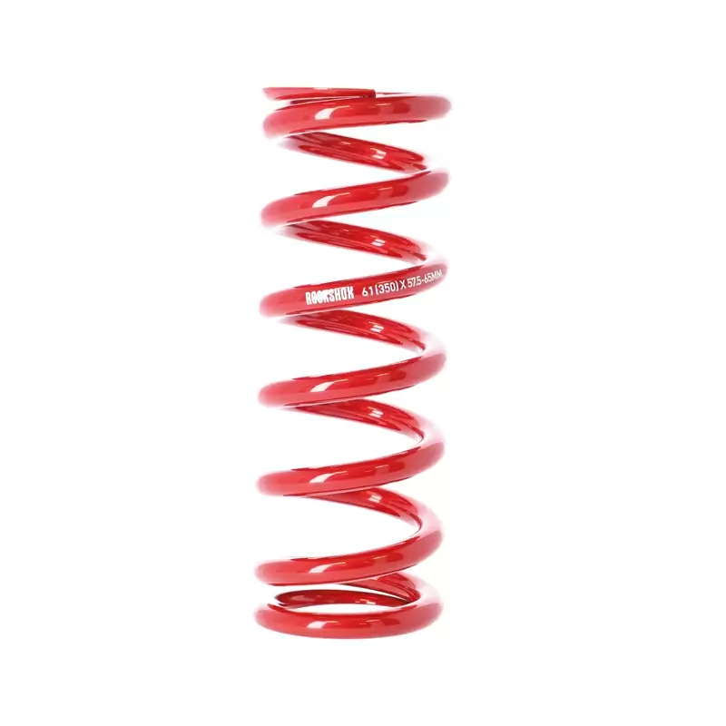 Spule für metrischen Stoßdämpfer rot 350LB 151mm 57 5-65mm - image