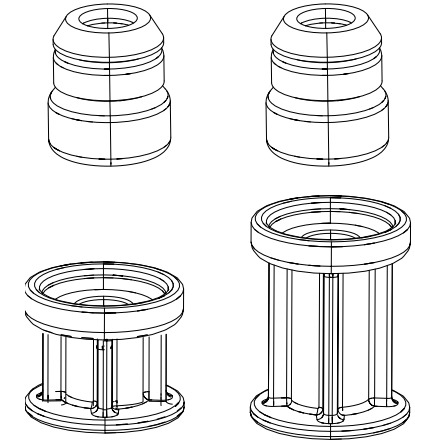 fork lower leg bump stop SID Bump Stop 27 2 pezzi