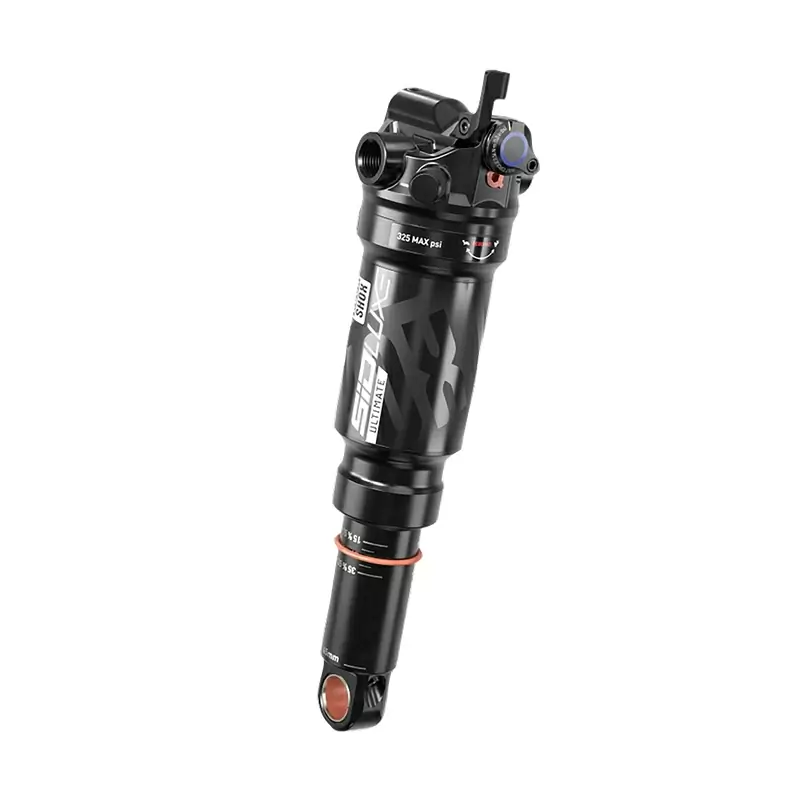 Amortiguador SIDLuxe Ultimate Remote 3P A2 Negro 165x42,5 Trunnion 3 pos OutPull #1