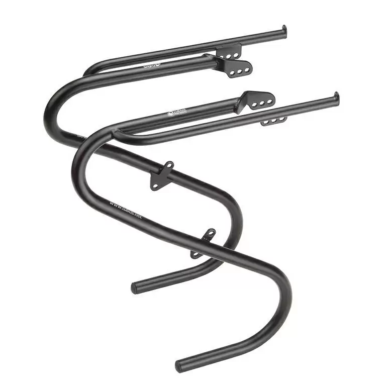 porte-bagages duo Lowrider noir pour roues 26-28'' #1