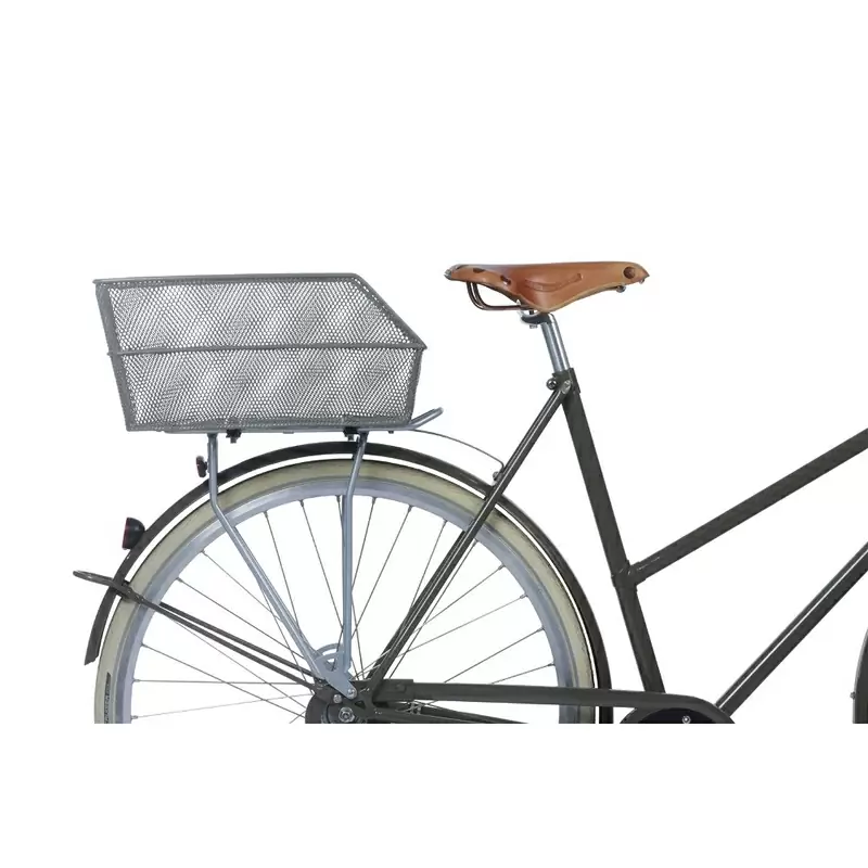 Cento Rear Wheel Basket Olive Green #2