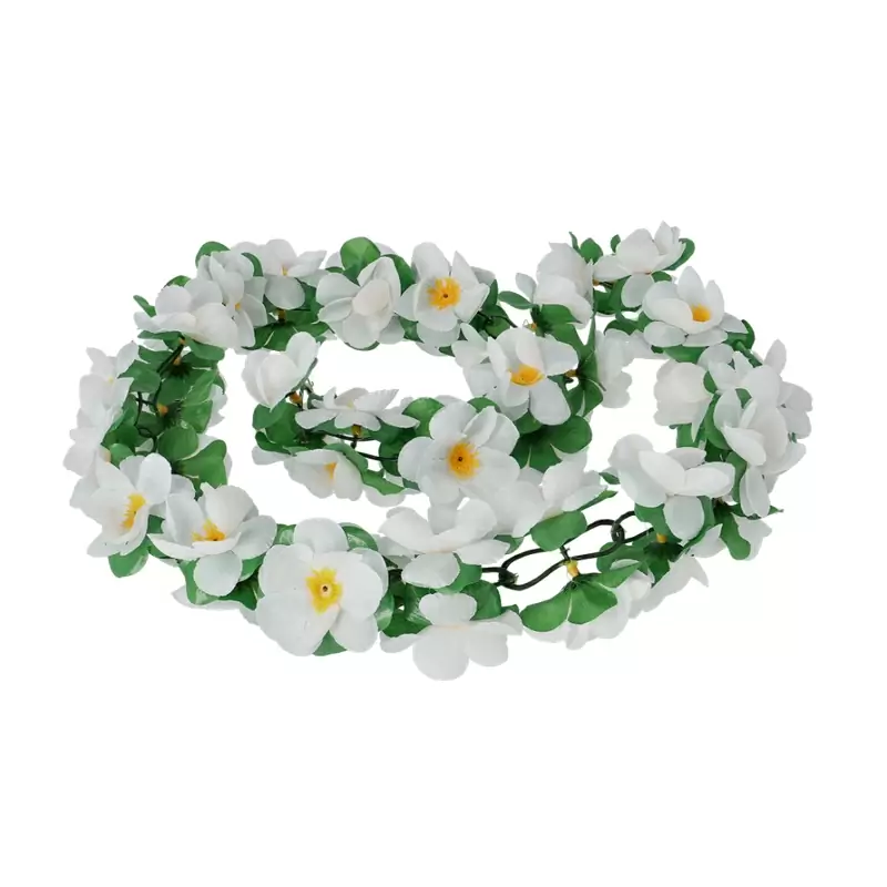 White Flower Garland 130cm #1