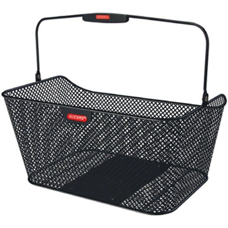 Cesta Rueda Trasera City Malla Gruesa Negro