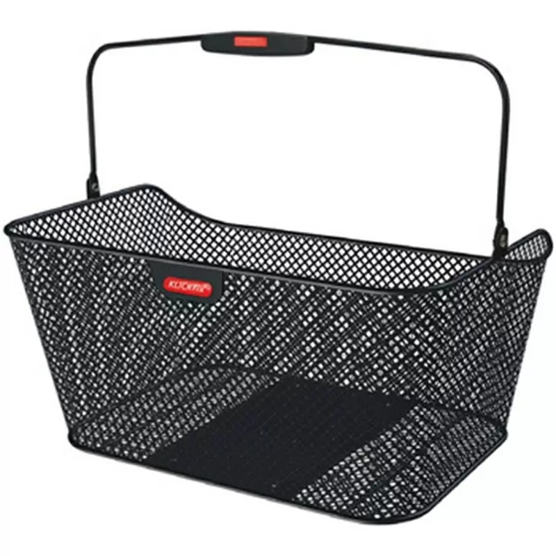 Cesta Rueda Trasera City Malla Gruesa Negro - image