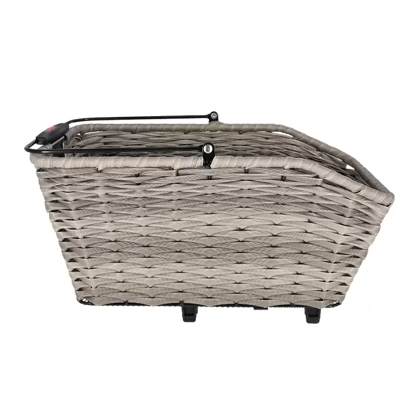Cestino posteriore Structura grigio 44x24x20cm intrecciato con attacco 18 litri #2
