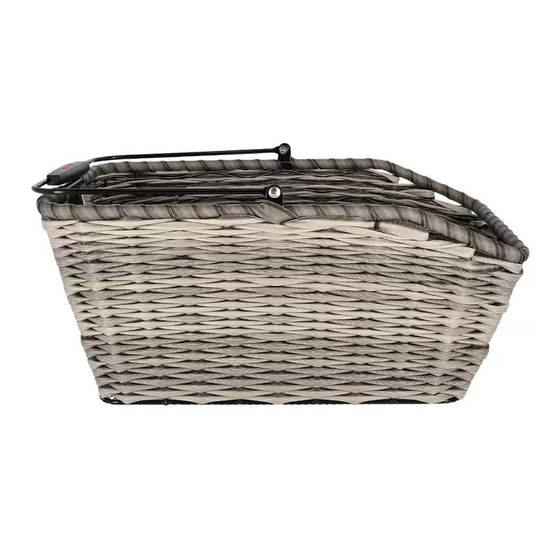 Cestino posteriore Structura grigio 44x24x20cm intrecciato per Rackt 18 litri #2