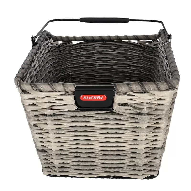 Cestino posteriore Structura grigio 44x24x20cm intrecciato per Rackt 18 litri #3