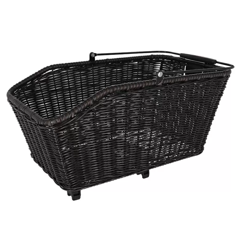 Abfallbehälter hinten Structura GT sw 44x24x20cm gewebt mit Clip 18 Liter #1