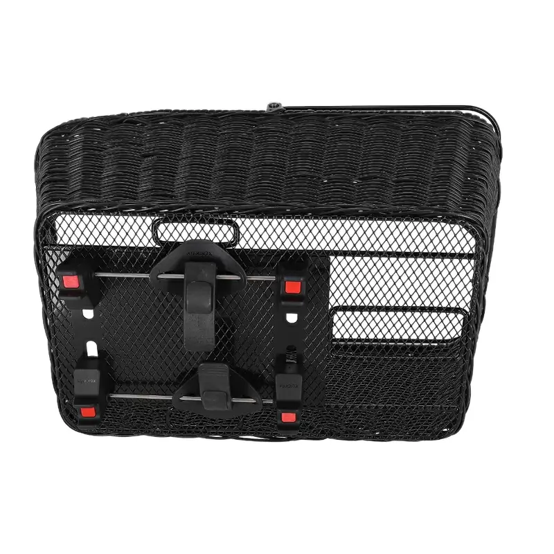 Abfallbehälter hinten Structura GT sw 44x24x20cm gewebt mit Clip 18 Liter #5