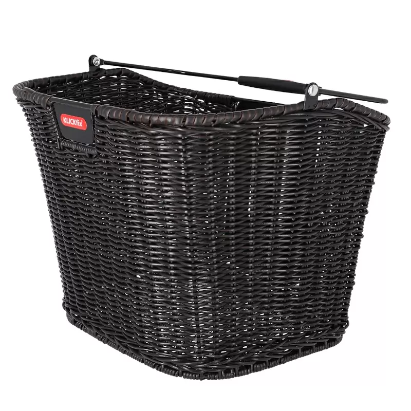 Schmaler schwarz gewebter Structura-Vorderkorb 16L - image