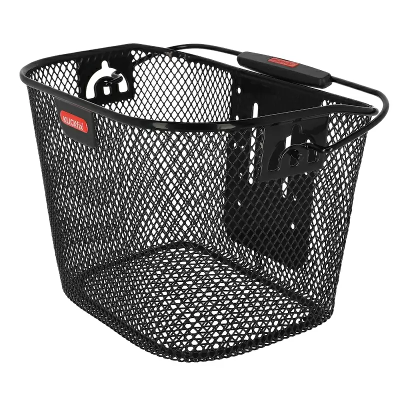 Cestino anteriore Mini al manbubrio 10 litri nero #1