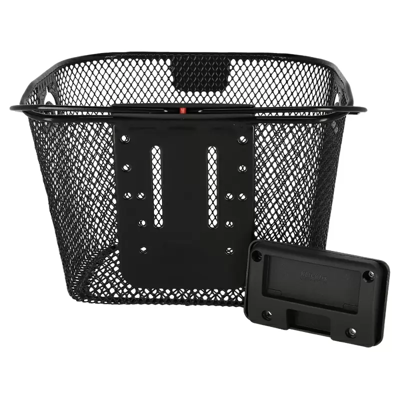 Cestino anteriore Mini al manbubrio 10 litri nero #3