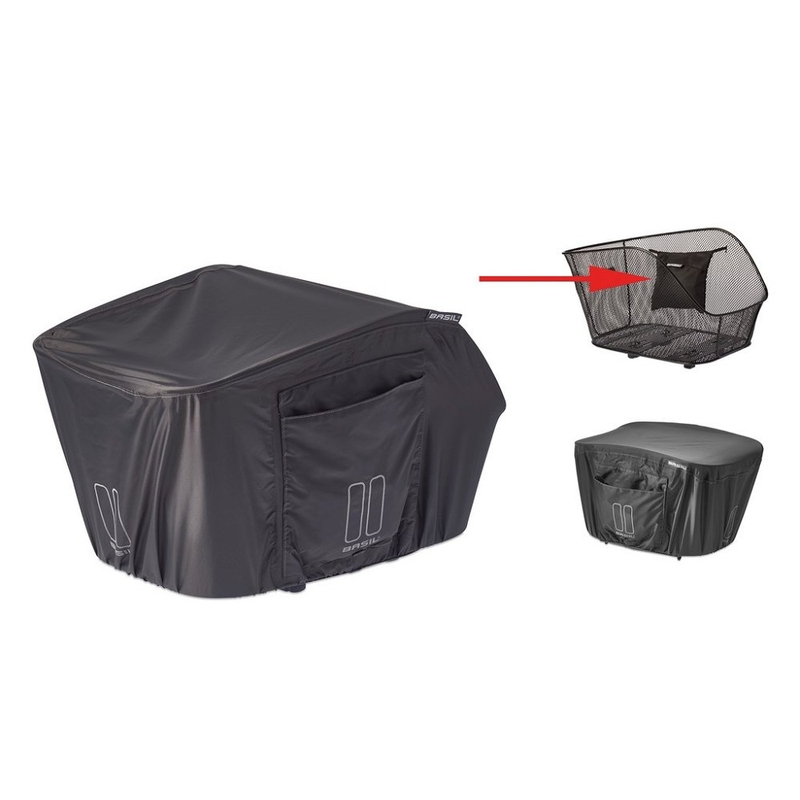 Regenschutz für Icon Bold L schwarze Körbe