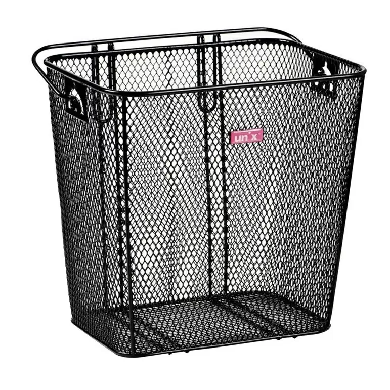 Cesto de compras traseiro preto 32x30x24cm #1