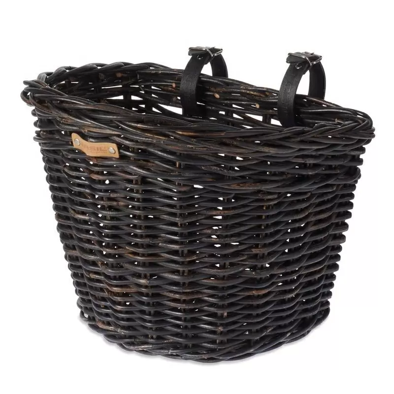 Frontkorb Darcy L Rattan schwarz #1