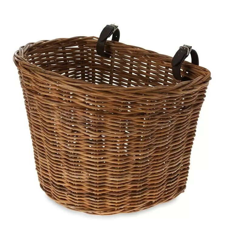 Cestino Anteriore Darcy L Rattan Natural 35x41x33,5cm - image
