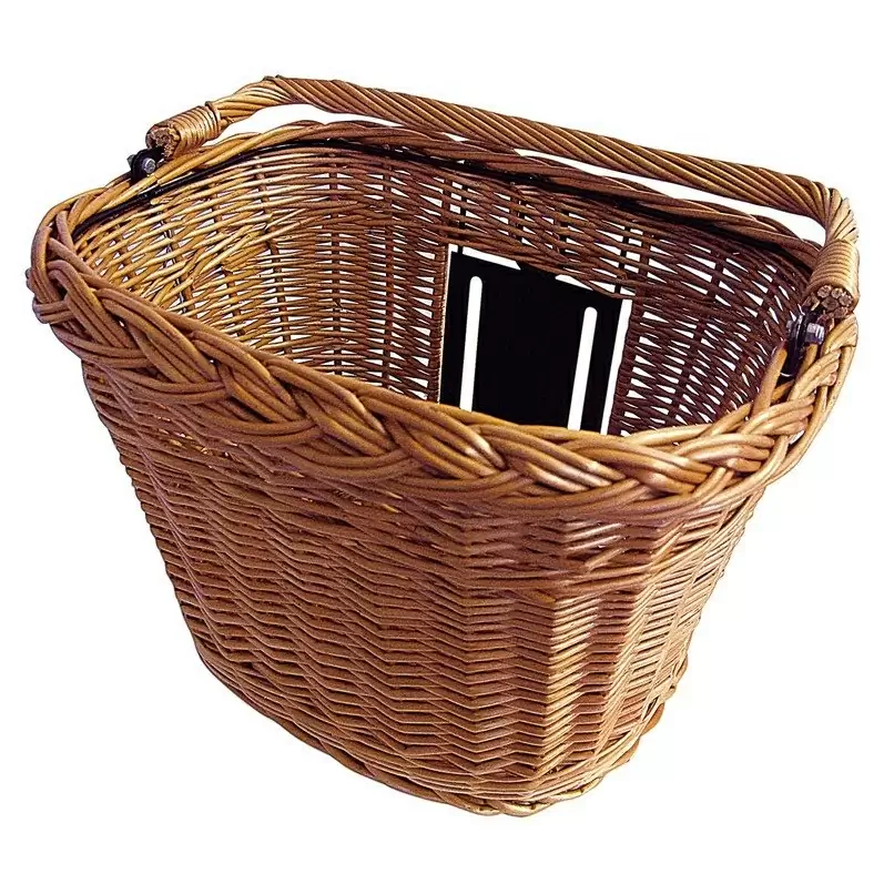 Front Wheel Basket Basimply Wicker BasEasy / KF Without Mount #1