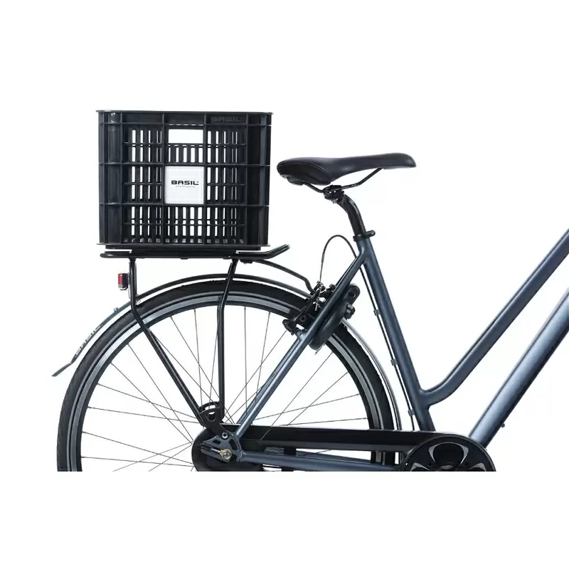 Crate L Schwarze Fahrradbox 40L #2