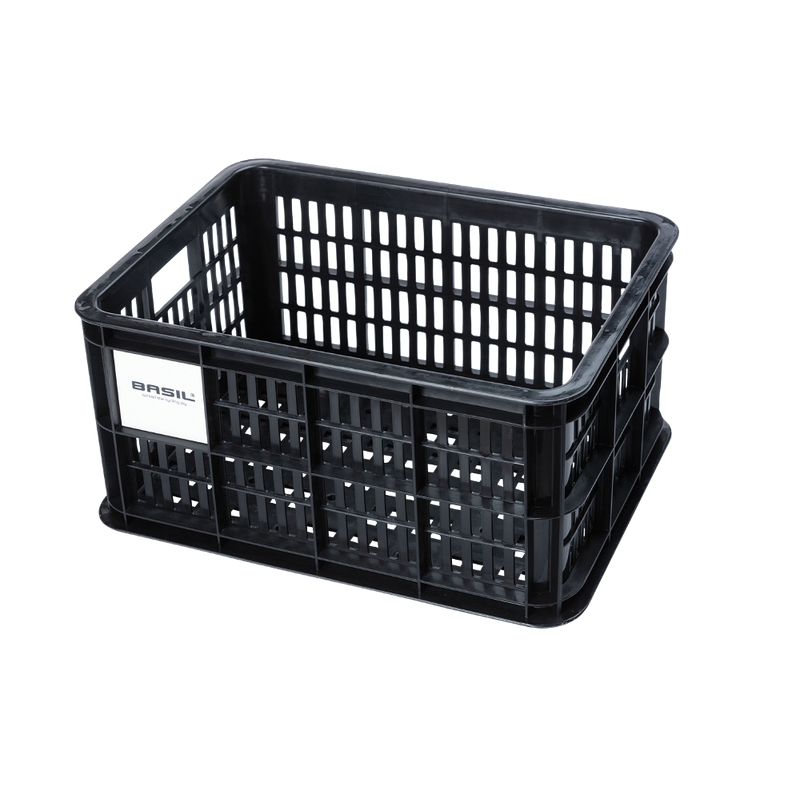 Caja para bicicleta Crate S negro 17,5 L