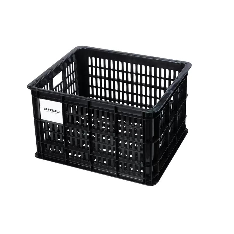 Crate M Fahrradbox Schwarz 29,5L - image